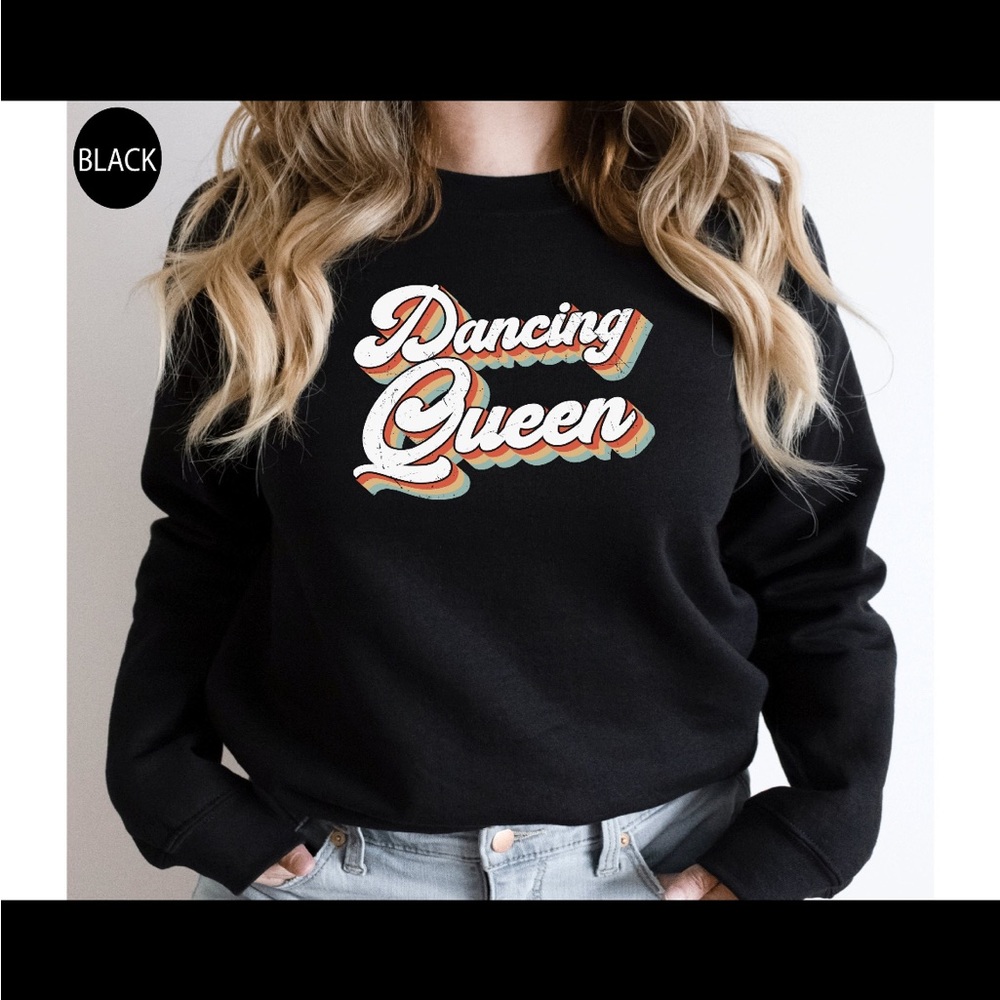 Retro Dancing Queen Sweatshirt